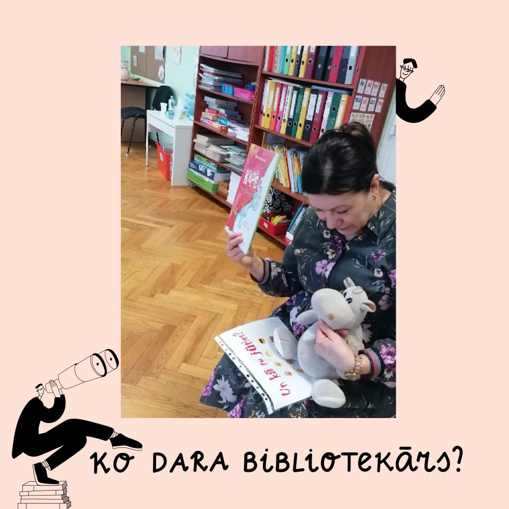 Lasītdrosmes nodarbība. Foto no Rēzeknes Bērnu bibliotēkas arhīva